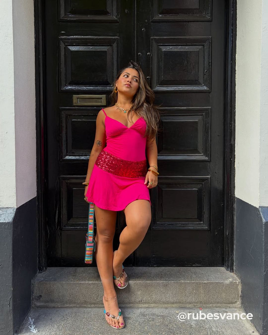 Elce Dress | Hibiscus