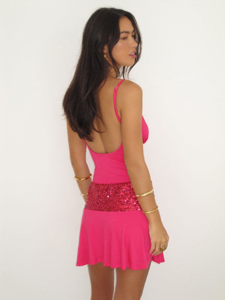 Elce Dress | Hibiscus