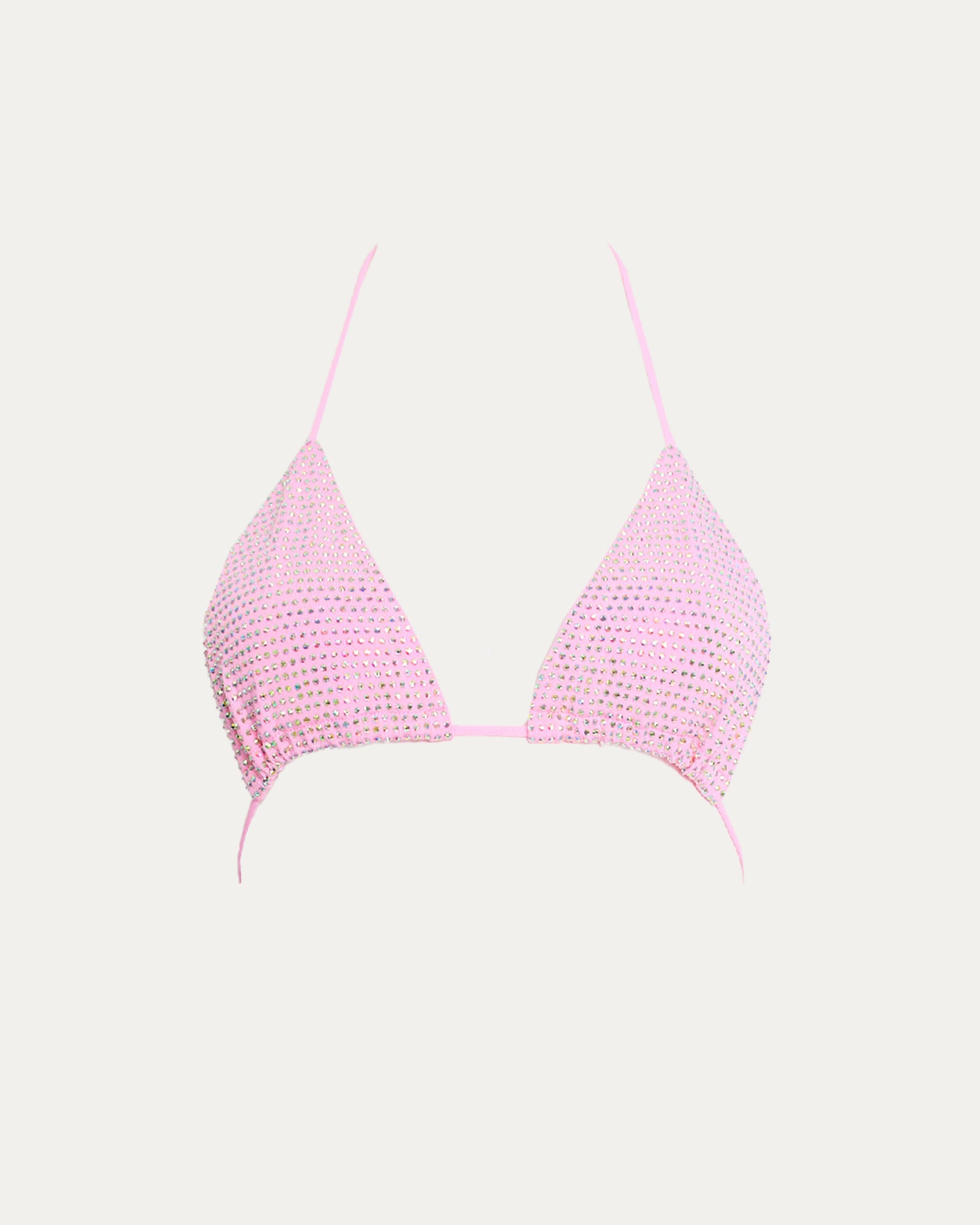 Petal Rhinestone Bikini Top
