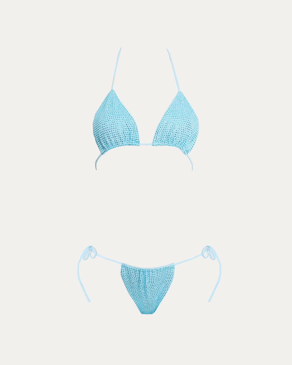 Sky Rhinestone Bikini Bottom