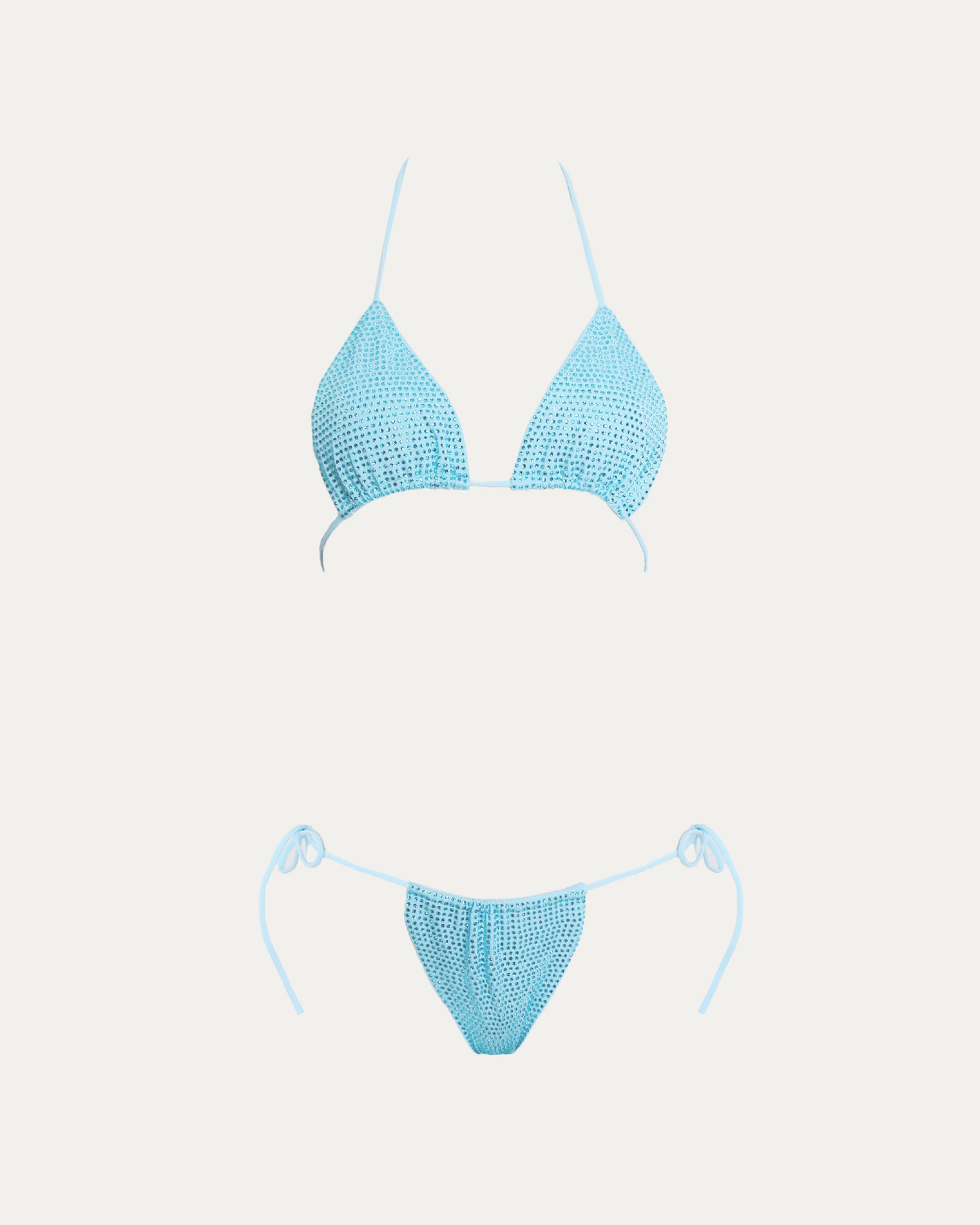 Rhinestone Isola Bottom | Sky