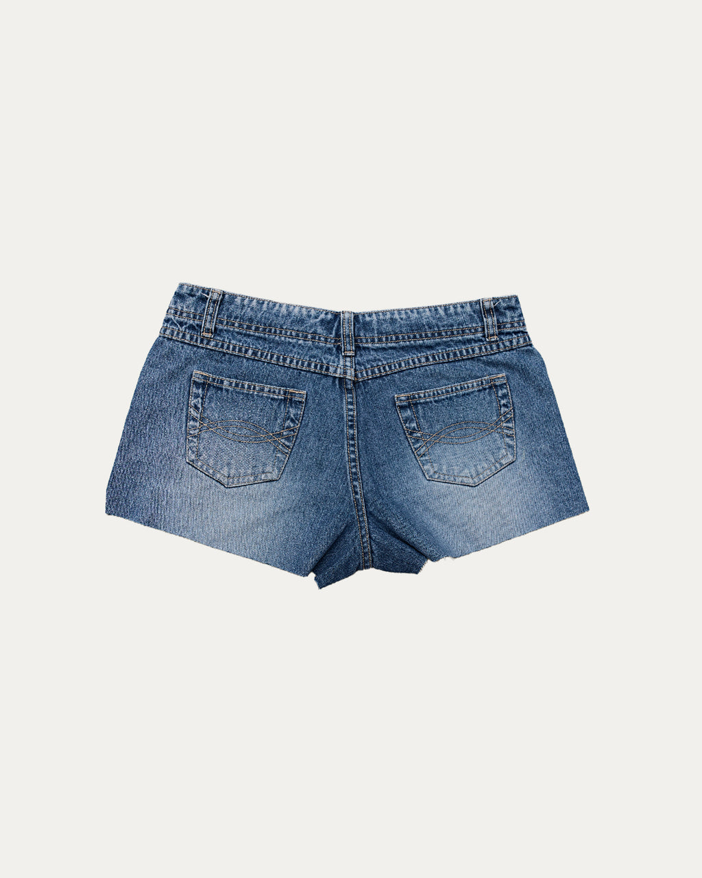 Reworked Denim Sequin Short - Freya (sz 8 AU)