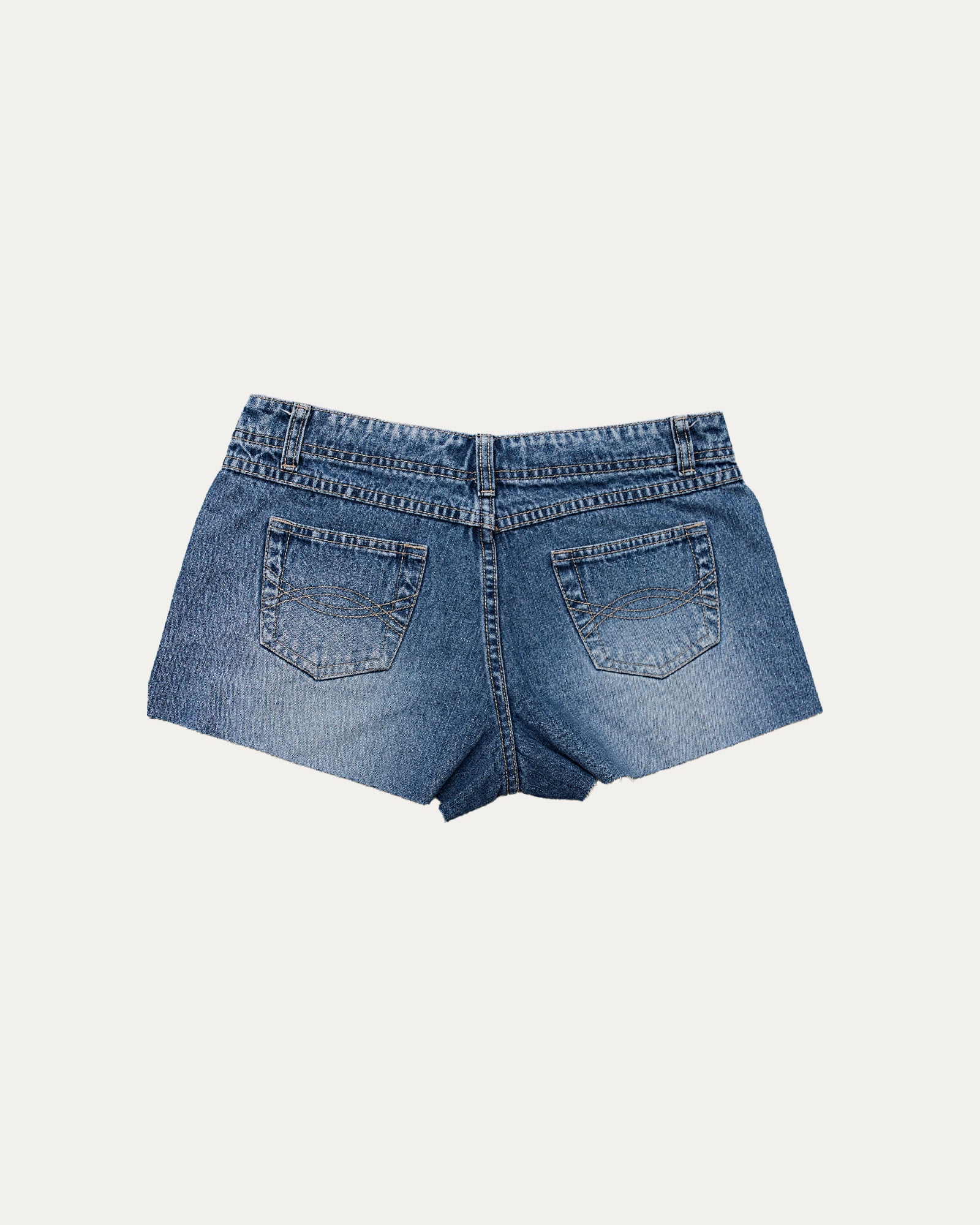 Reworked Denim Sequin Short - Freya (sz 8 AU)