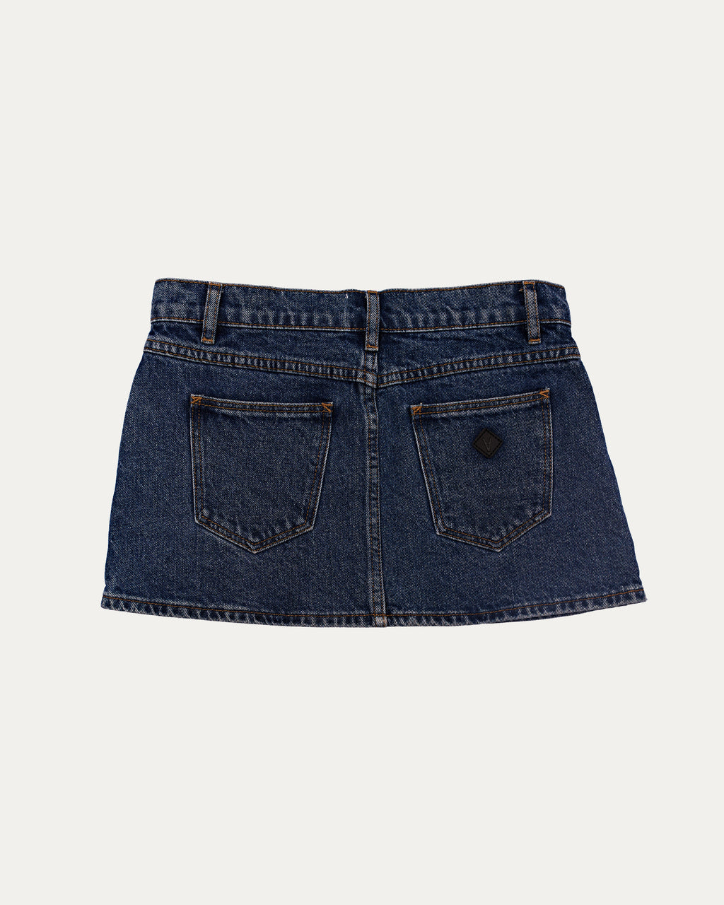 Reworked Denim Sequin Skirt - Petal (sz 6 AU)