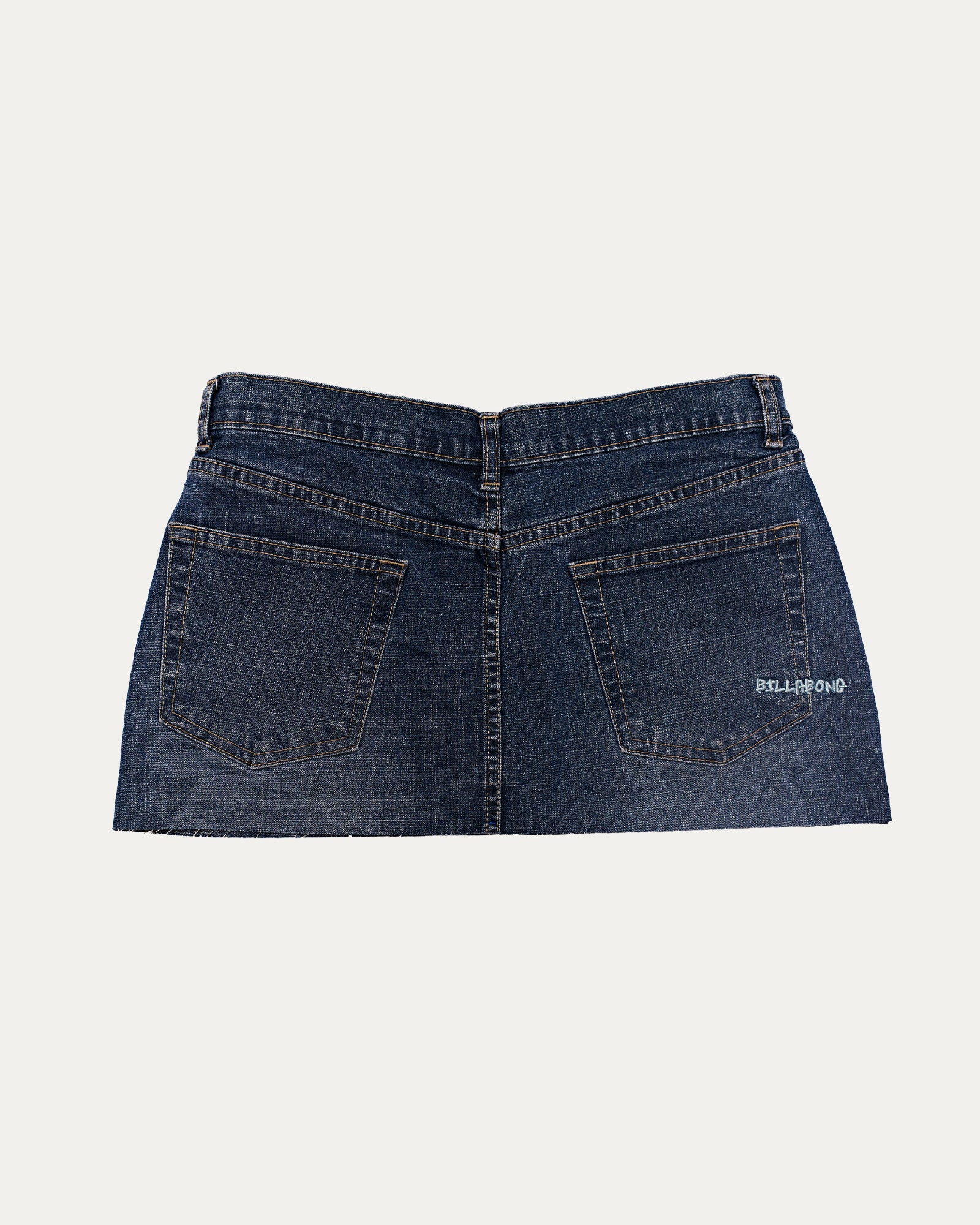 Reworked Denim Sequin Skirt - Billie (sz 6 AU)