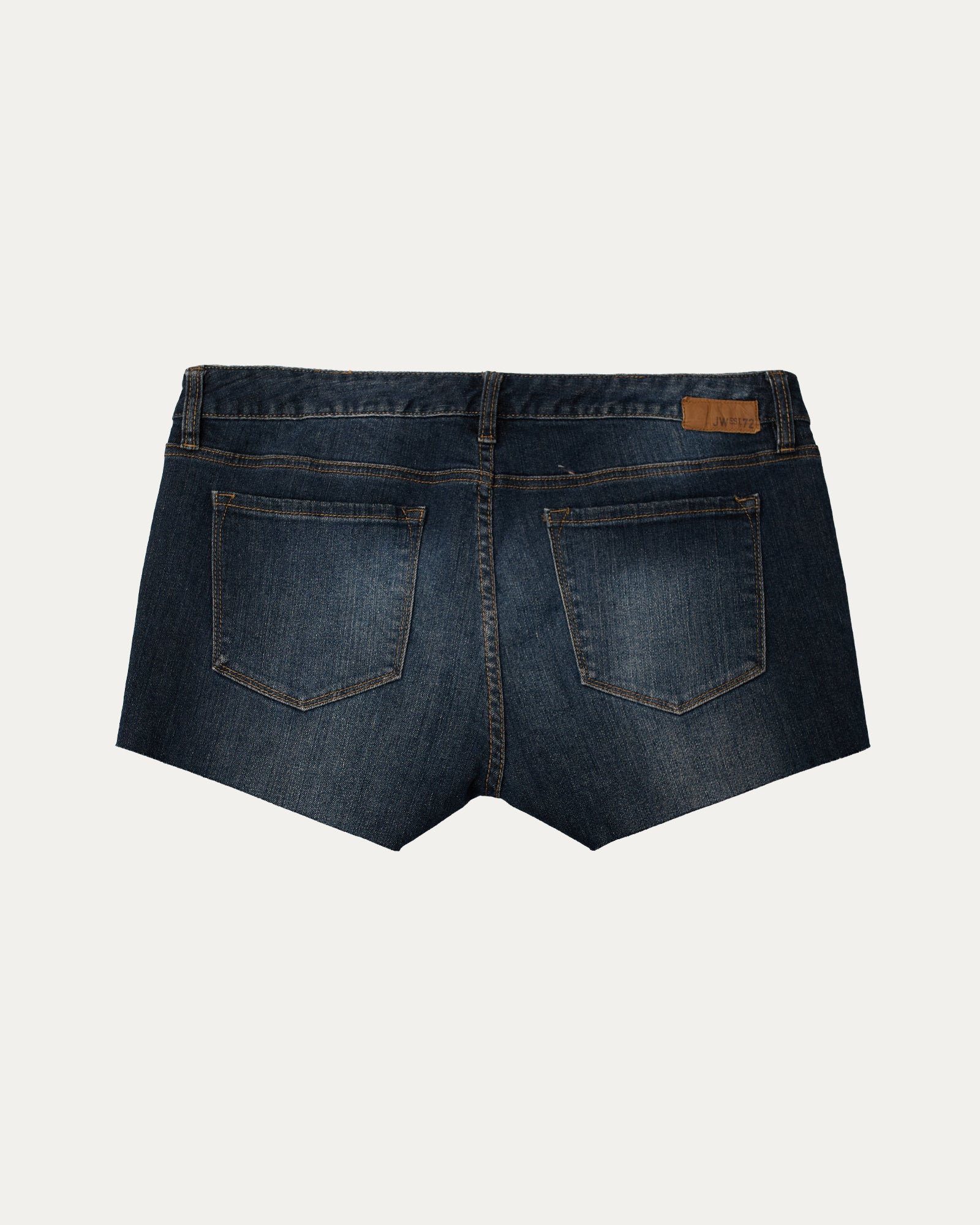 Reworked Denim Sequin Shorts - Calypso (sz 14 AU)