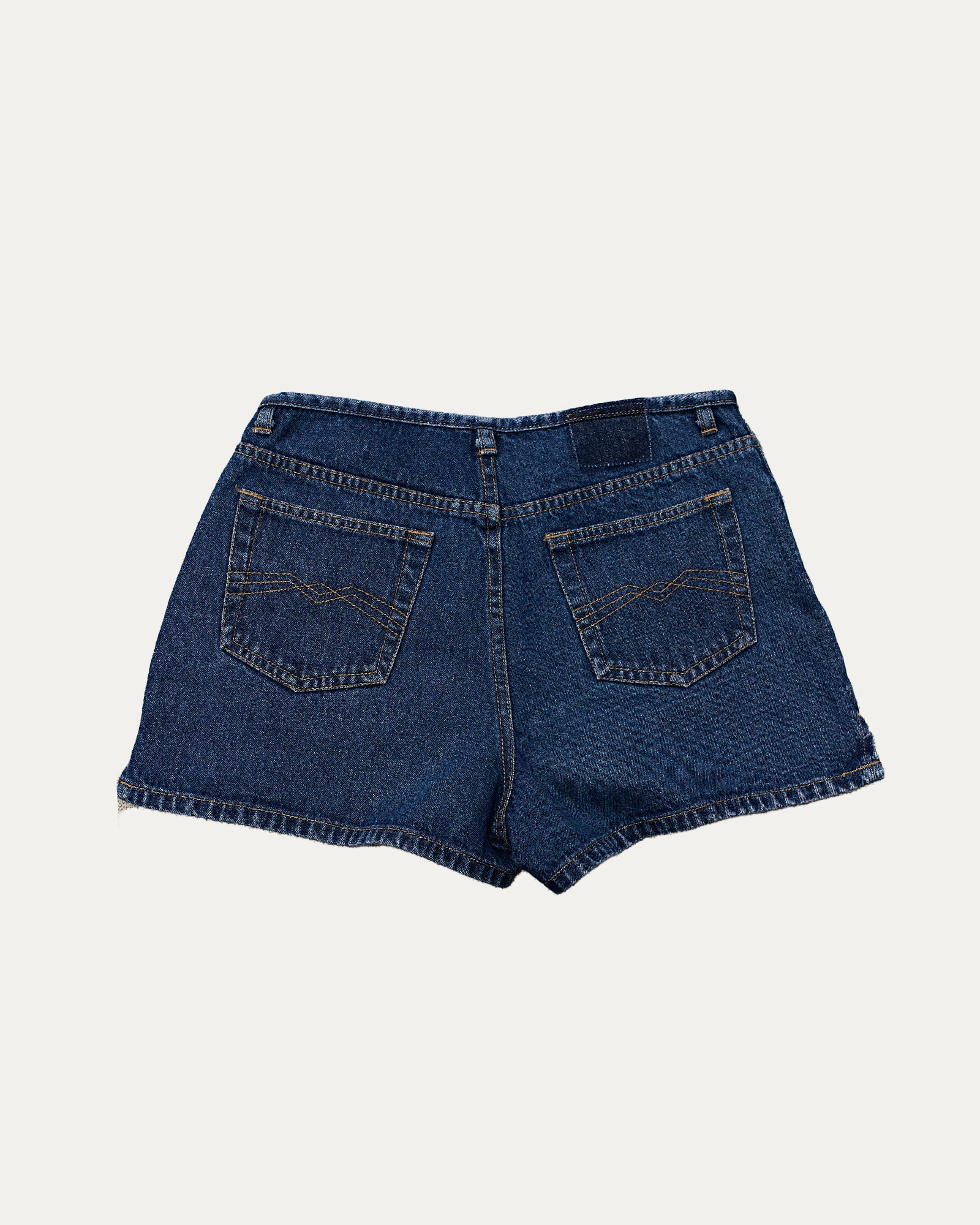 Reworked Denim Sequin Shorts - Lola (sz 10)