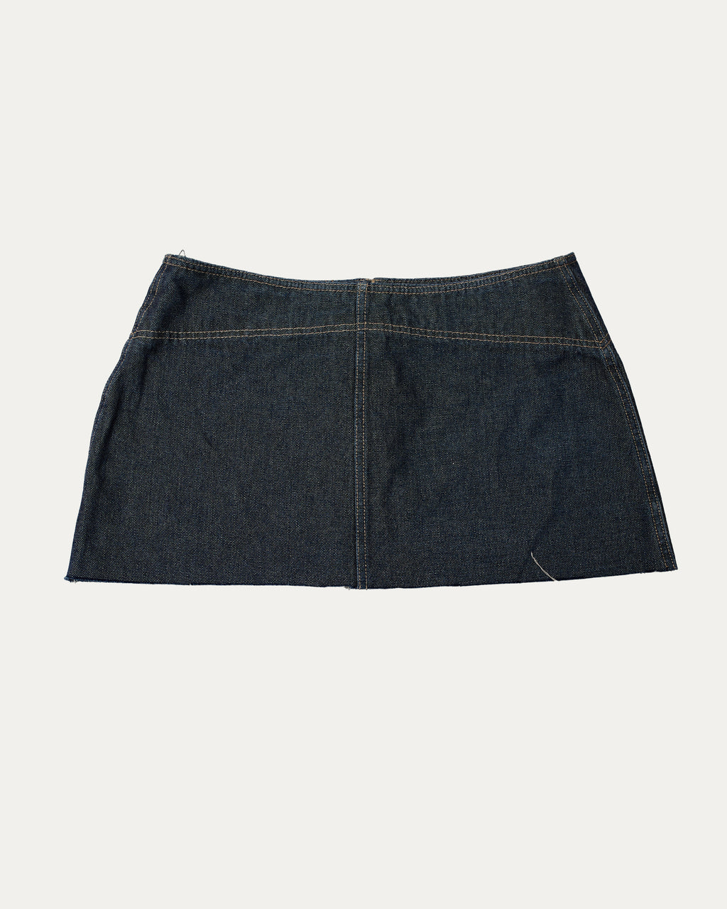 Reworked Denim Sequin Skirt - Laguna (sz 12 AU)